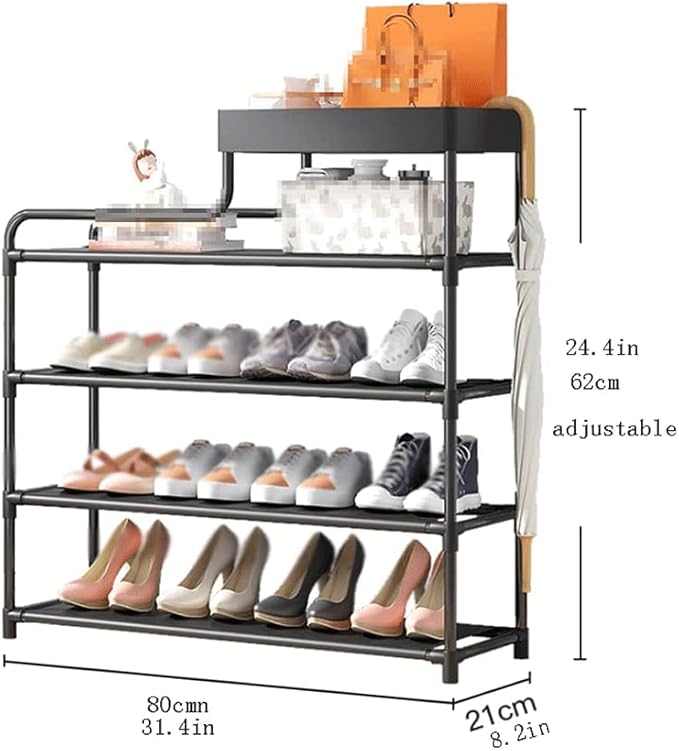 Tier Freestanding Shoe Rack