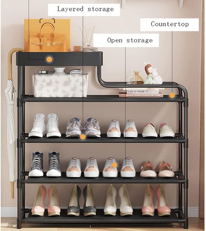 Tier Freestanding Shoe Rack